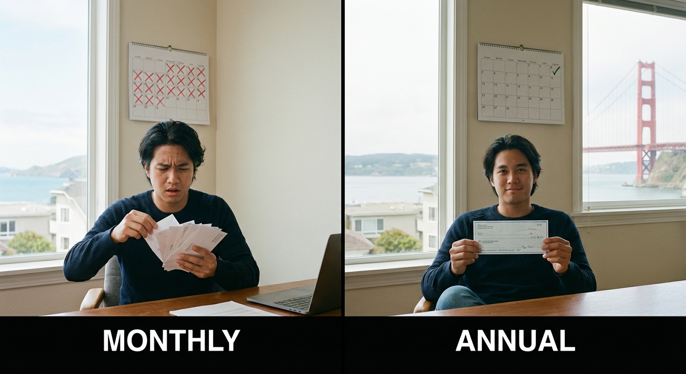 california insurance monthly vs annual payment - California insurance guide